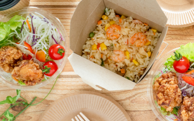 テイクアウトのお弁当 